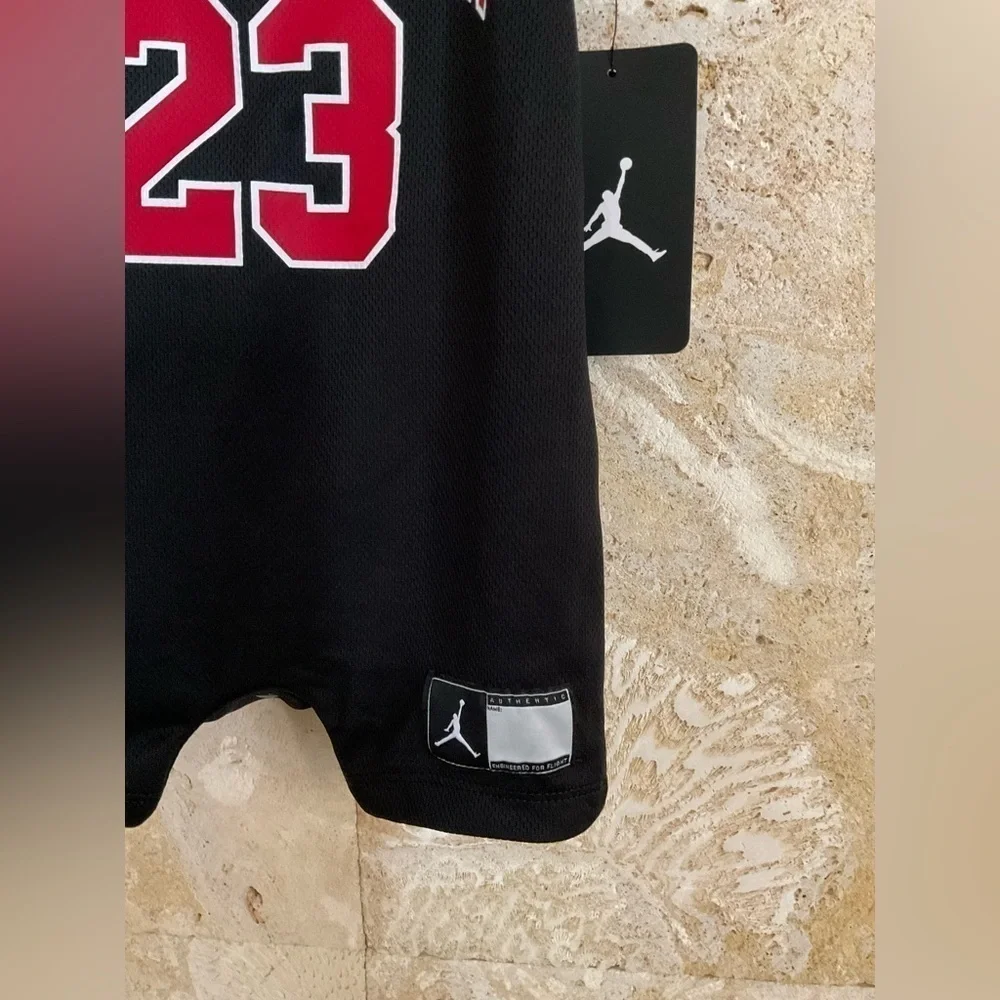 Jordan Baby Boys Mesh Jersey Romper